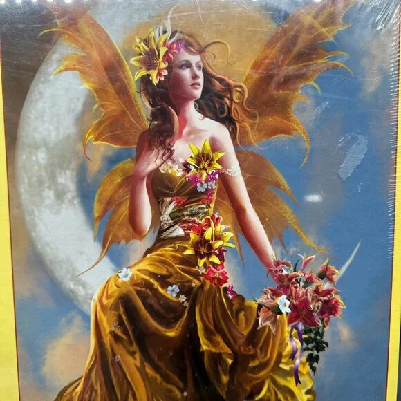 SunsOut Nene Thomas Puzzle Earth Moon 2017 1000 Pieces New in Box Fantasy Jigsaw - Picture 3 of 8